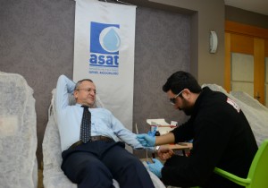 ASAT, Genel Müdür Kurt Önderliğinde Kan Bağışı Yaptı